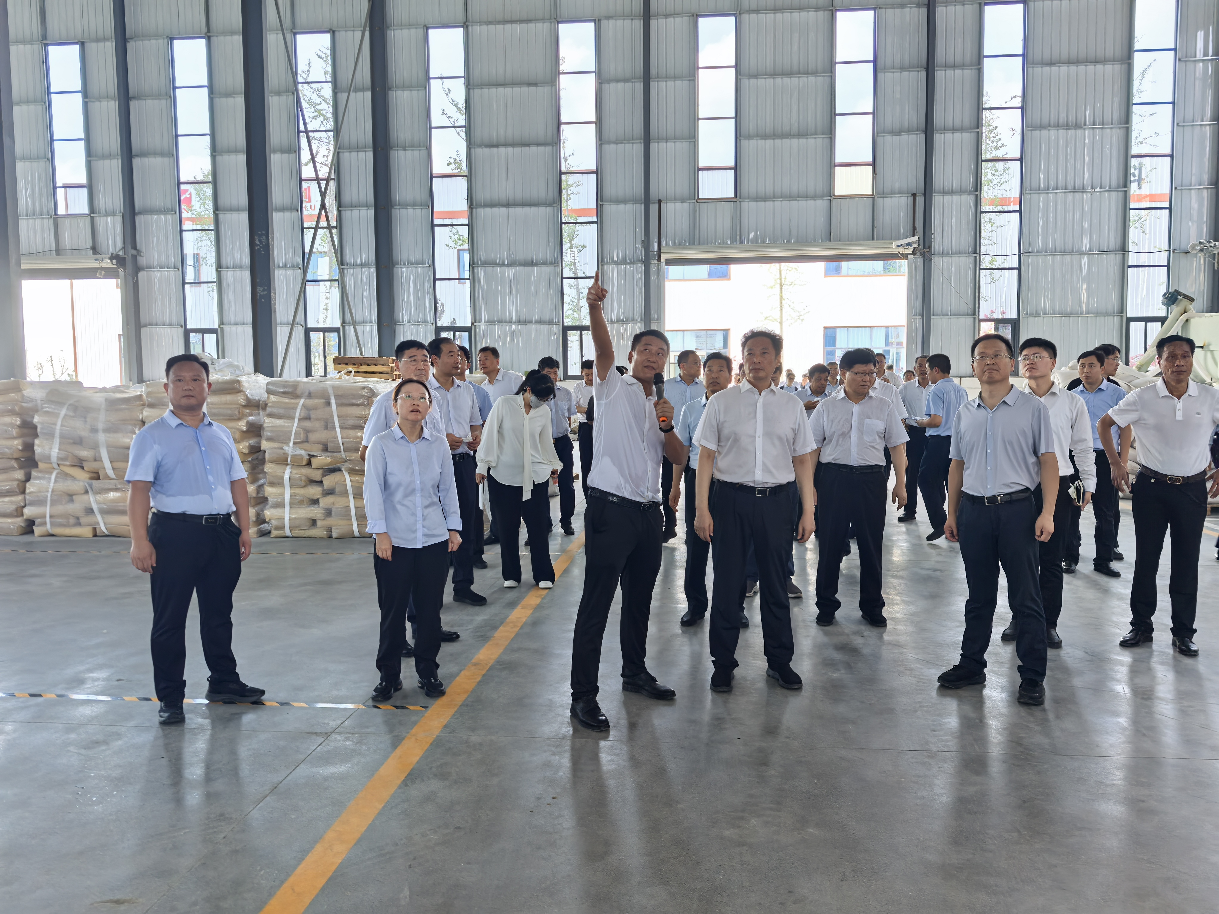 【翔峰新聞】周口市委書記張建慧   市長吉建軍一行蒞臨項城市調研